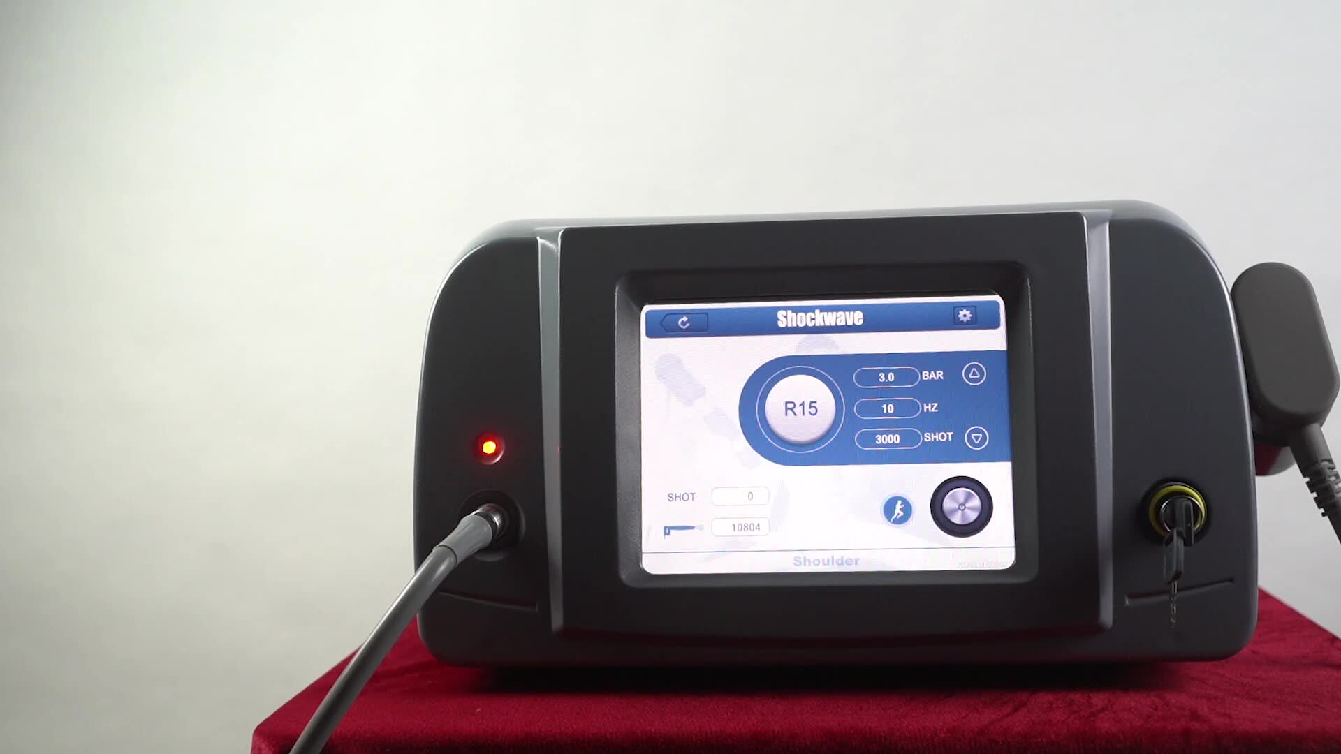 Physiotherapy Equipment Ultrasound Shock Wave Therapy Machine For Ed