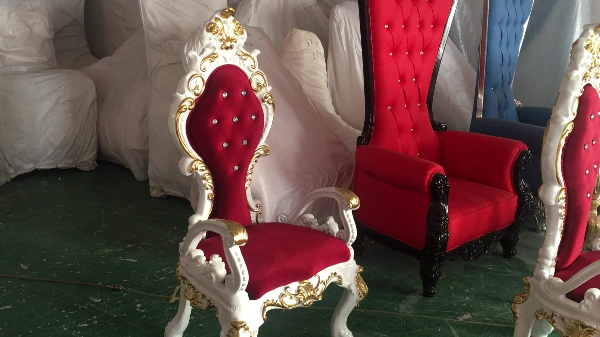 Italian Wedding King And Queen Throne Chairs Buy Italian King Chiars