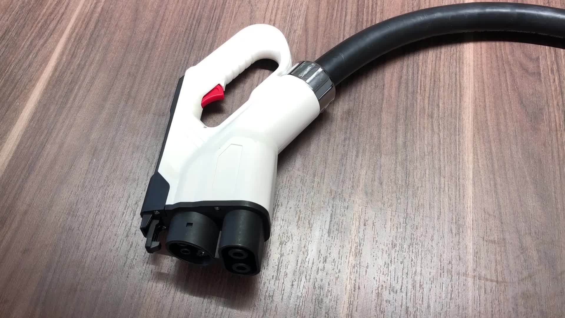 Electric Vehicle Fast Charging Sae J1772 Plug Ccs Combo 1 Connector