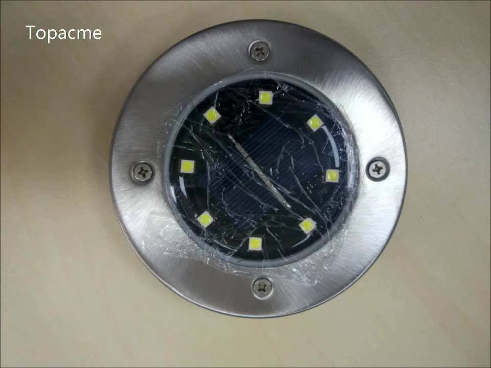 16 Led Outdoor Solar Ground Lights Garden Solar Buried Floor Light 4