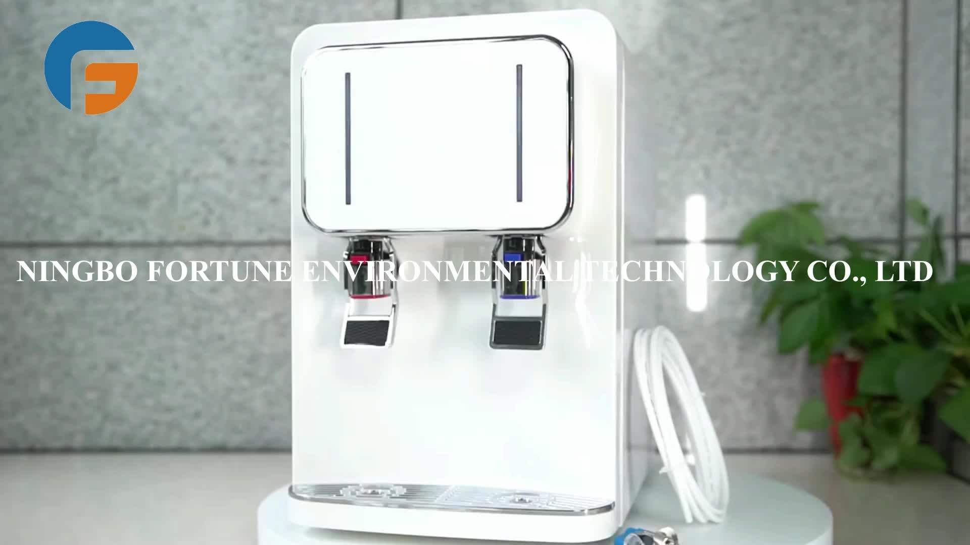 Desktop Compressor Water Dispenser With Cold And Hot Water Buy Water