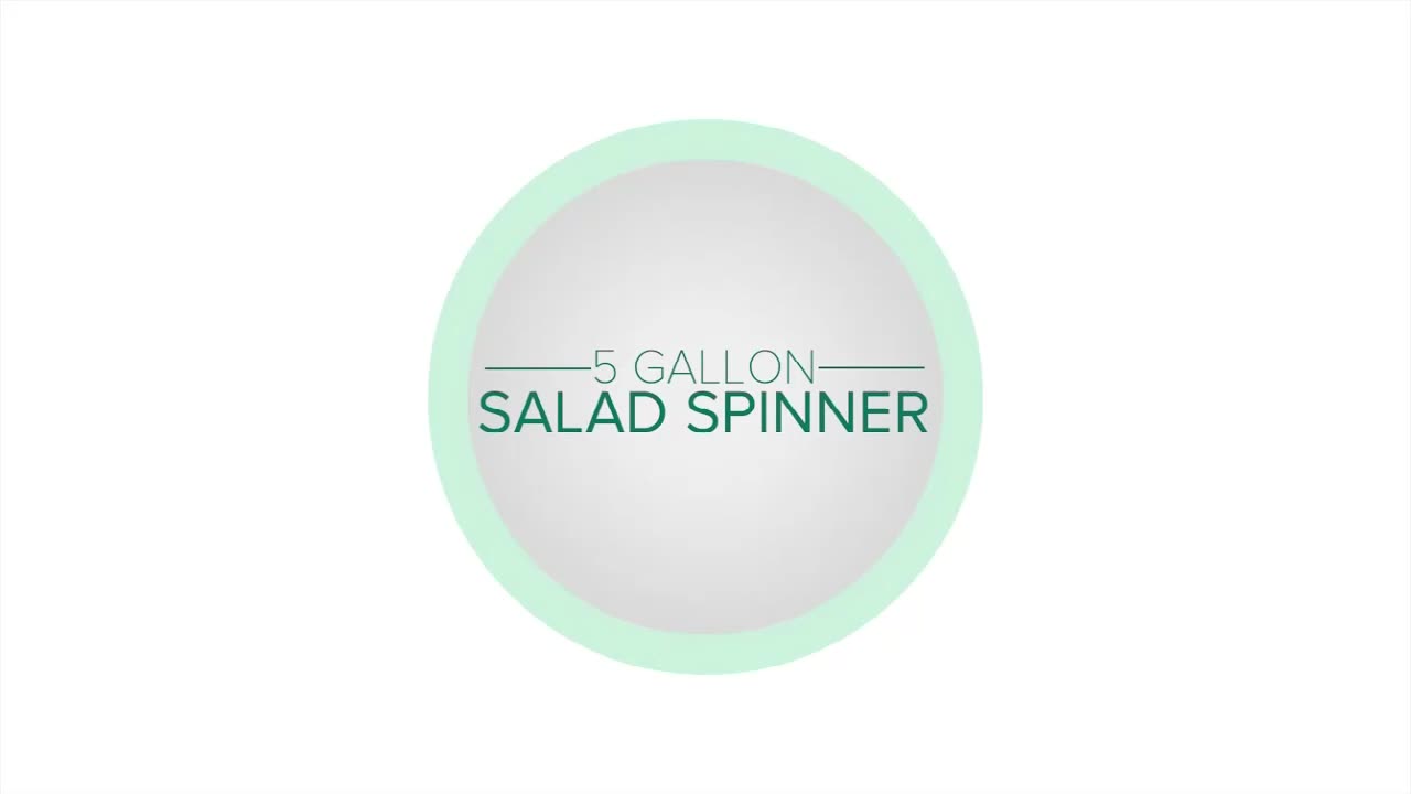 Best Selling Commercial Manual 25L Salad Spinner For Vegetable