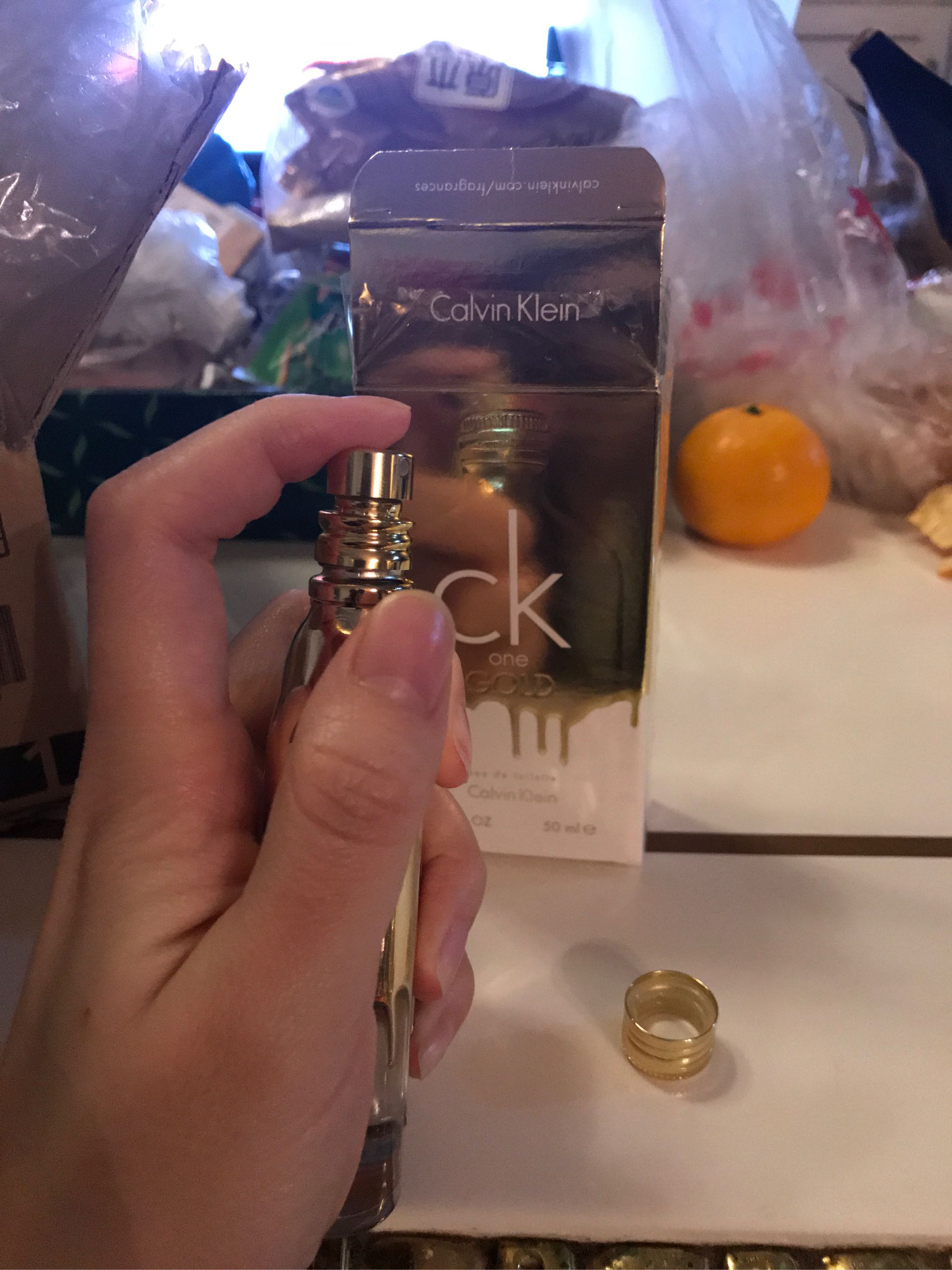CK炫金限量版淡香水性价比真高，真实上手体验,第9张