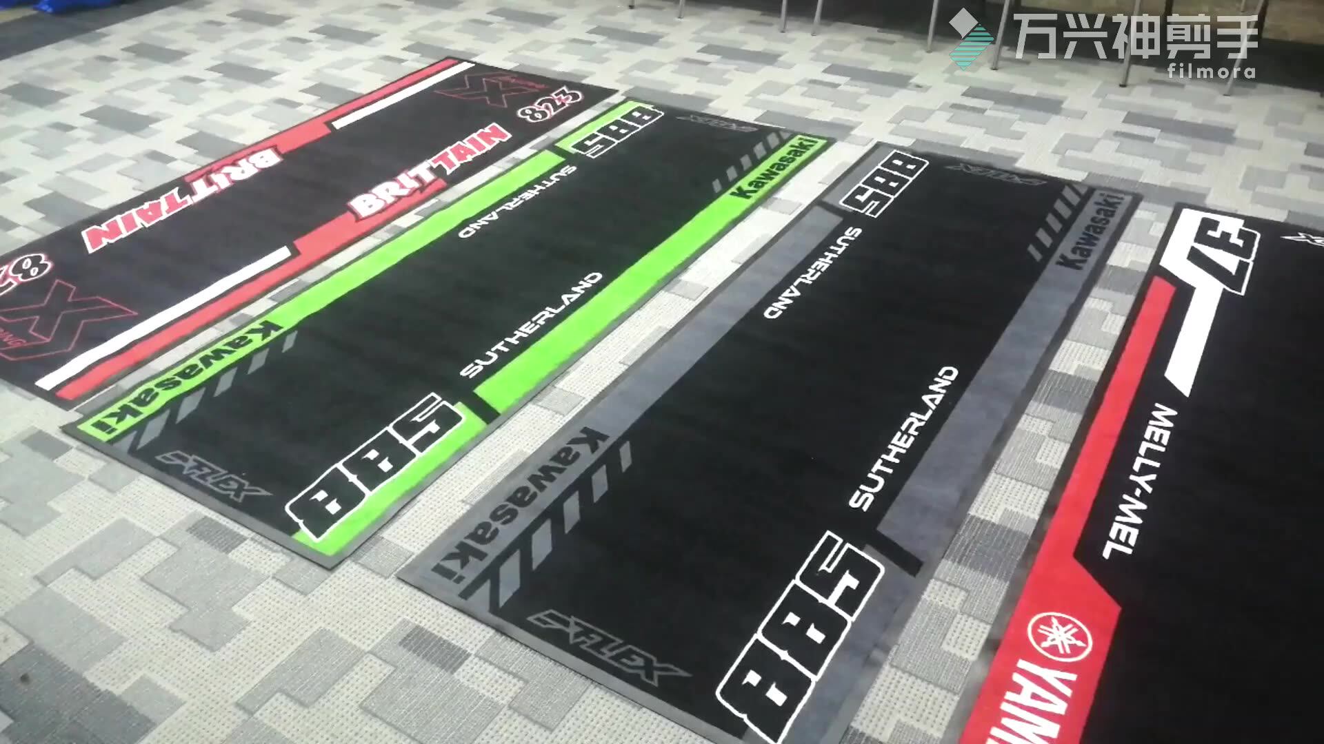 Customized Rubber Floor Mat For Motorcycle Bike Cars Buy Custom Floor