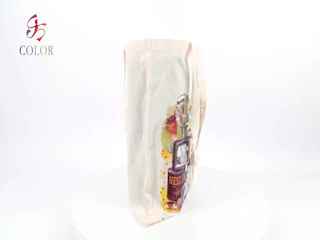 Good Sell Branded Cotton Shopping Tote Reusable Grocery Bags Bulk - Buy