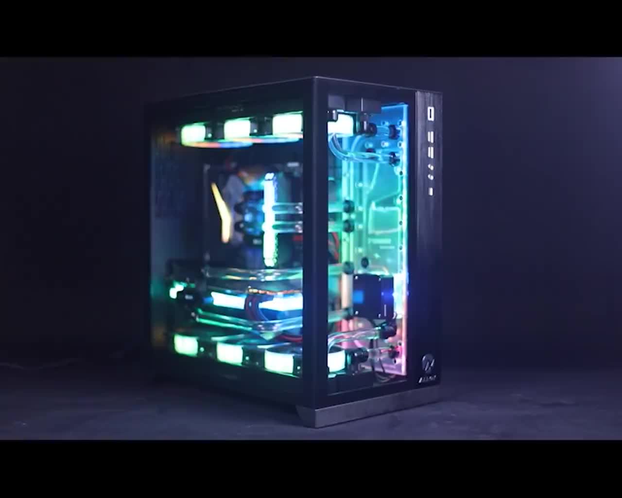 Резервуар для воды Barrow LIANLI O11 динамический корпус RGB акриловый прозрачный