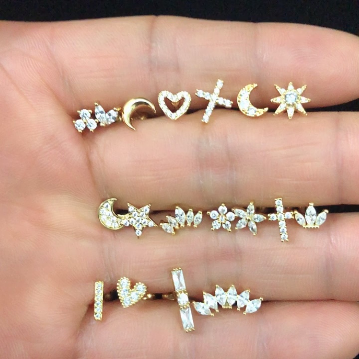 2020 Body Piercing Jewelry Earring Conch Helix Tragus Ear Piercing