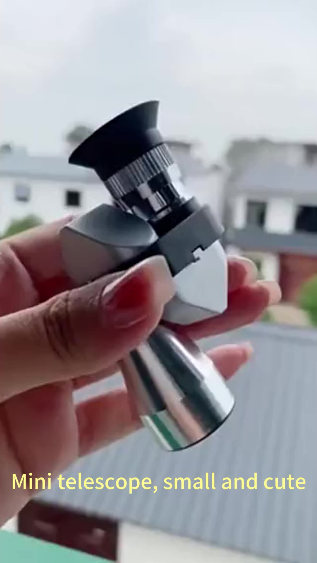 Portable Compact Mini Pocket Telescope - 8X20 HD Night Vision