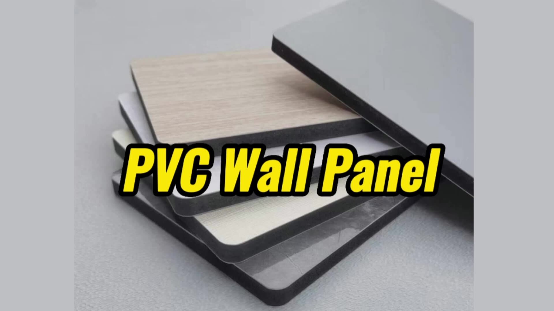 Pvc Wall Cladding And Panel Environment Friendly Carbon Crystal Sheet