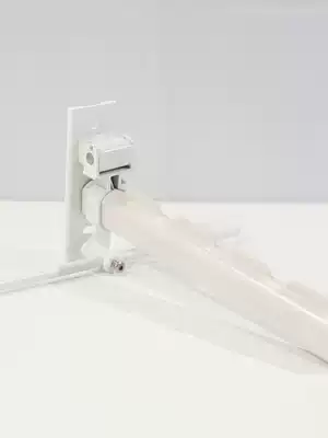 Ai Shangju folding drying rack invisible wall hanging by wall drying hanger side hanging window sill balcony fixed clothes drying Rod