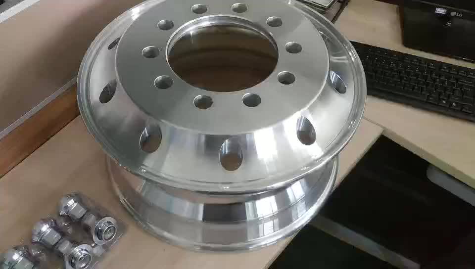 Jdb001 Truck Alloy Wheel Rim 22.5x9.0 Heavy Duty Wheel 10335mm