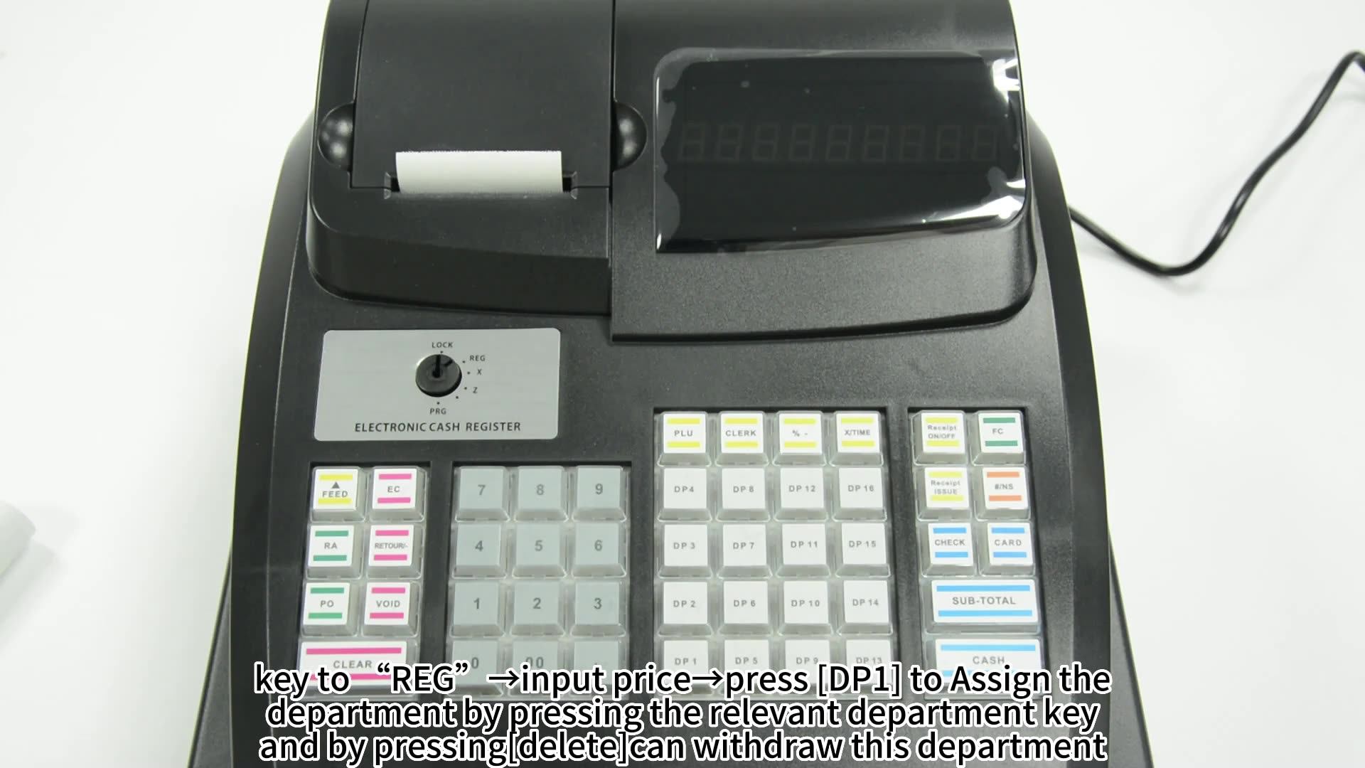 Desktop USB Electronic Cash Drawer POS Cash Register ECR100