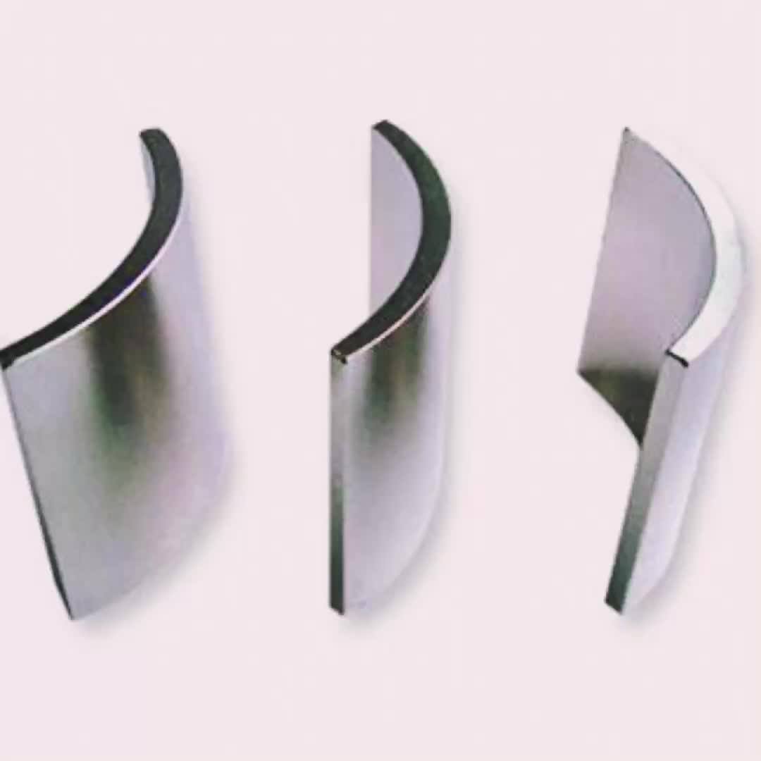 Strong Rare Earth Permanent Generator Neodymium Sintered Arc Segment