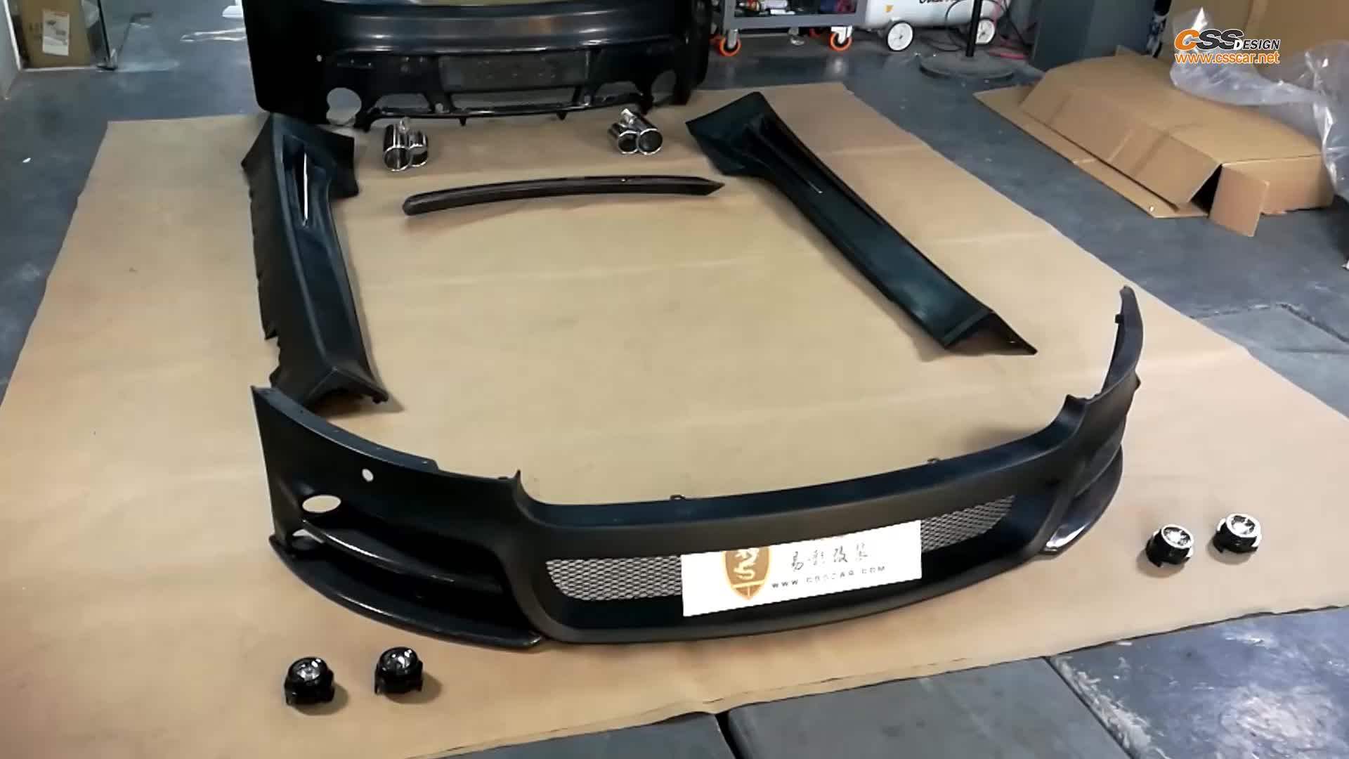 My Style Cf Mix Frp Materials Car Front Rear Bumper Diffuser Conversion