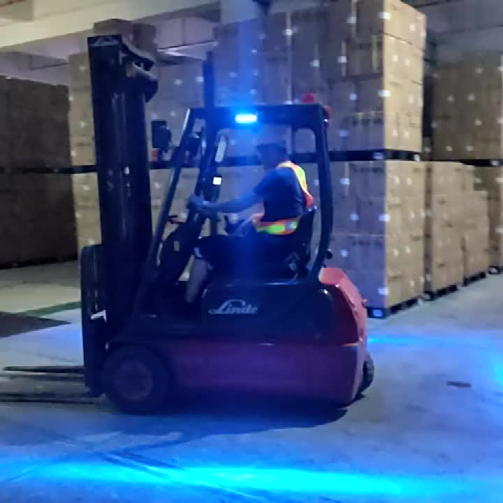 Approach Warning Lamp Led Bule Spot Light Forklift Construction Site