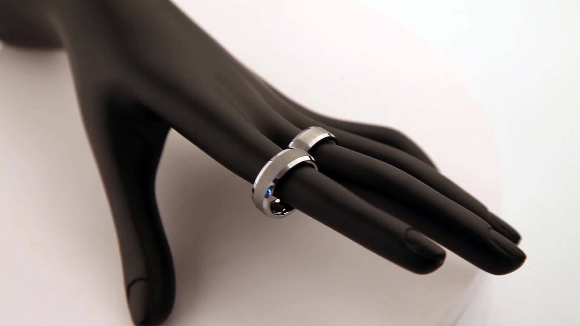 Factory Jewelry Titanium Tungsten Negative Ion Energy Ring