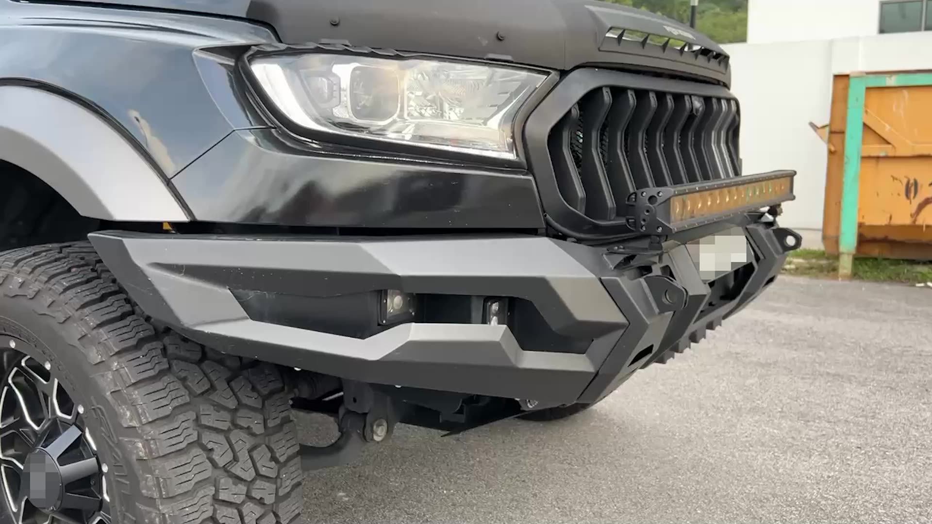 Pick Up Truck Off Road 4x4 Car 4x4 Accessories Steel Front Rear Bumper