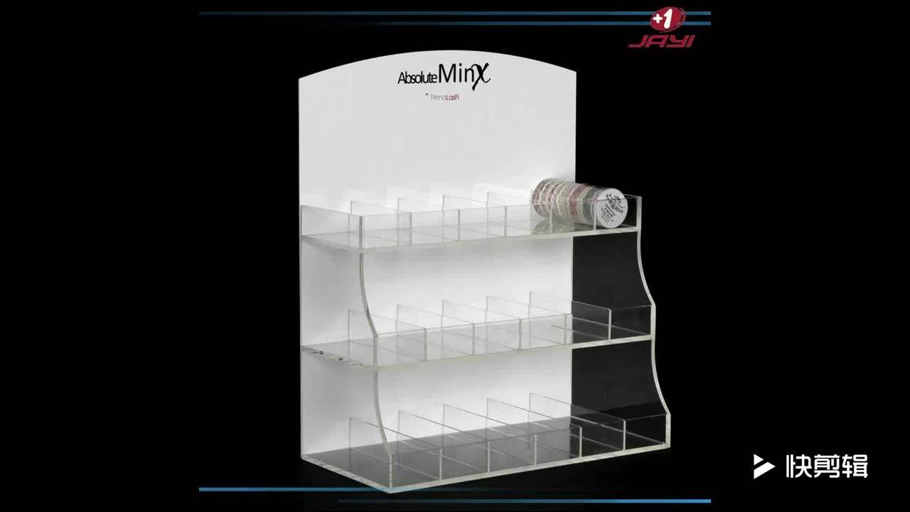Oem Retail Counter Pos Makeup Cosmetic Display Acrylic Cosmetic Display