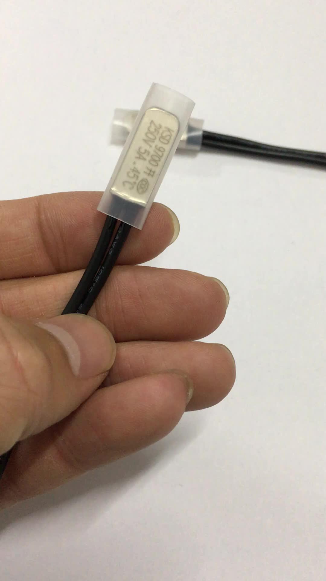 Ksd9700 250v 5a Bimetal Disc Temperature Switch N/o Thermostat Thermal ...