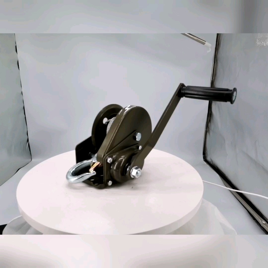 Shili Tools Hand Winch Puller Wire Rope Steel Hand Pulling Winch Hand