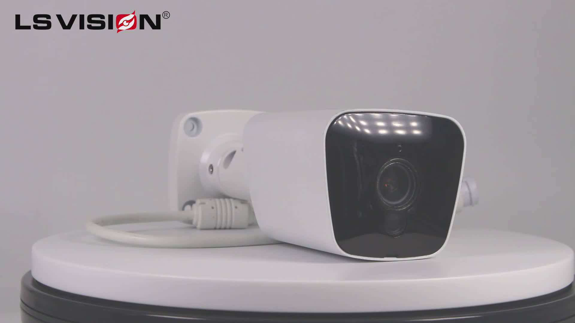 Ls Vision Hd H.265 Starlight 1080p 2mp Black Light Full Color Night Vision Ultra Low