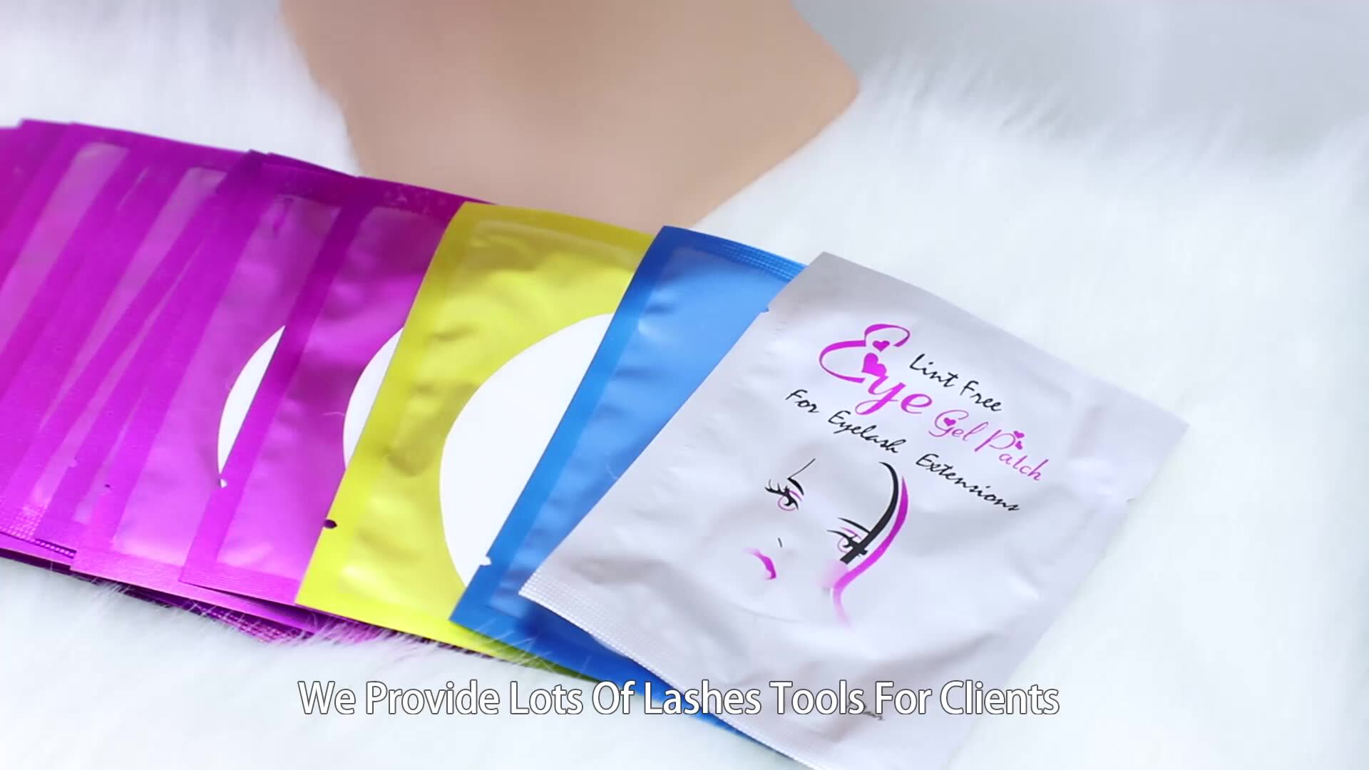 Hot Sell Wholesale Disposable Eye Patch Foam Lash Extension Pad Private