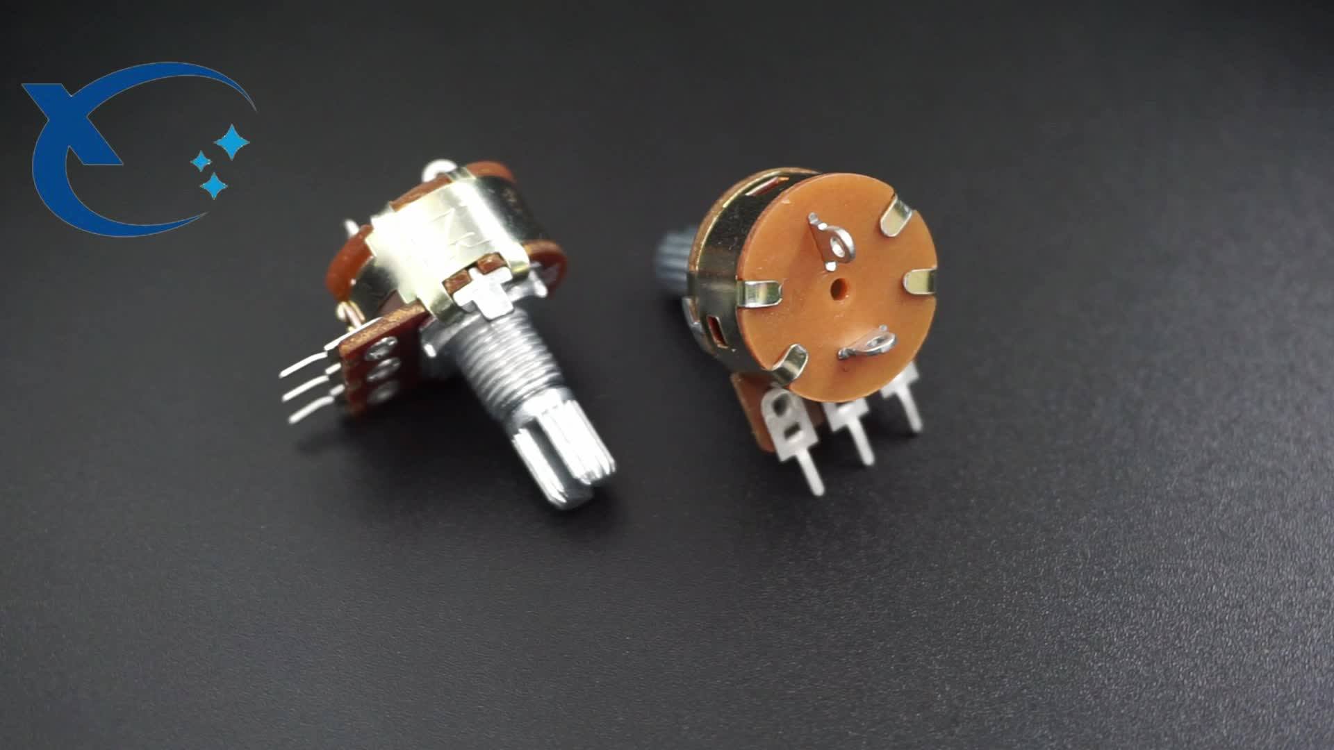 Rk163ns 148 Type Rotary Carbon Film Potentiometer With Switch On/off