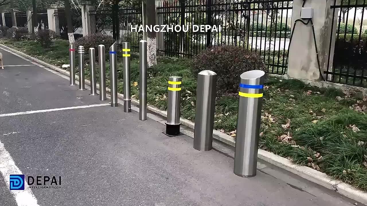 Modern Antiram Warning Rising Breakaway Barrier Flexible Retractable