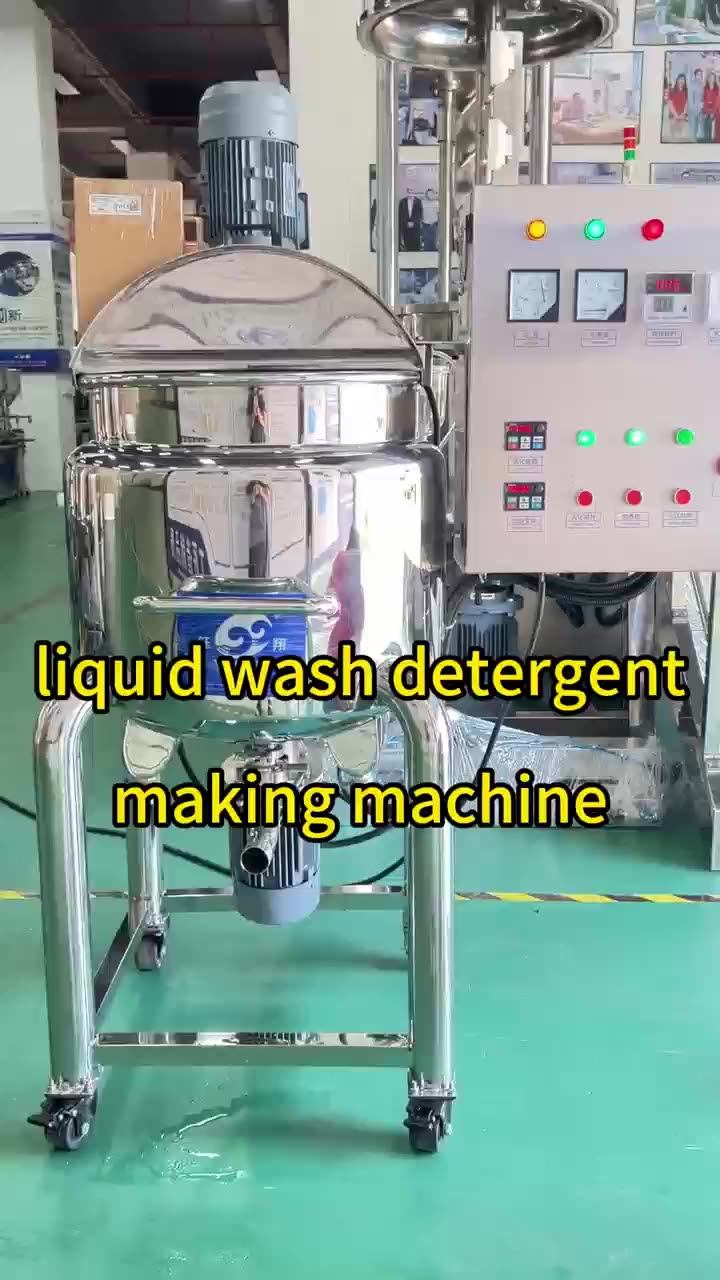 Dishwash Liquid Detergent Mixing Shampoo Blending Tank Shower Gel