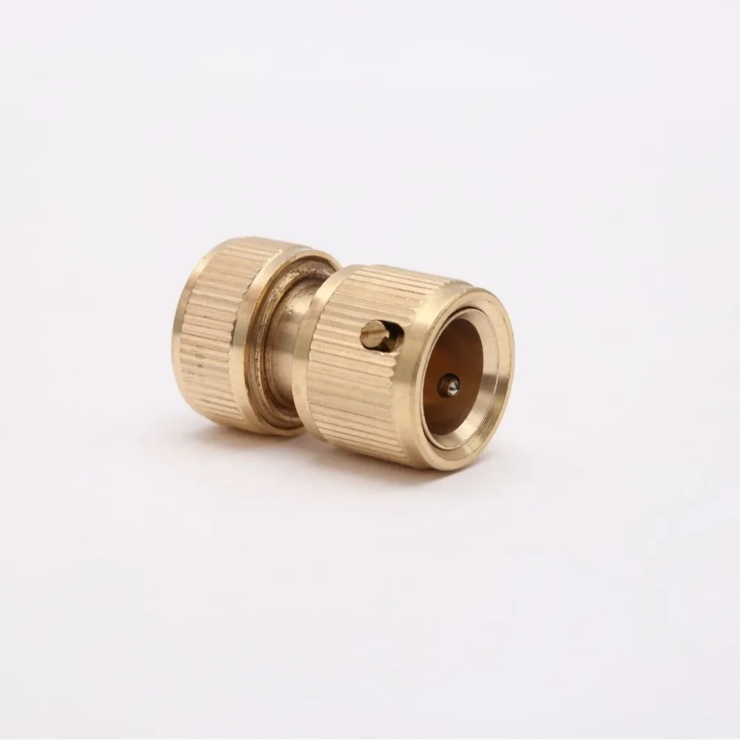 Factory direct selling pure copper fast connector full copper 4 -point water fast -connected water gun water pipe joint pacifier joint approval