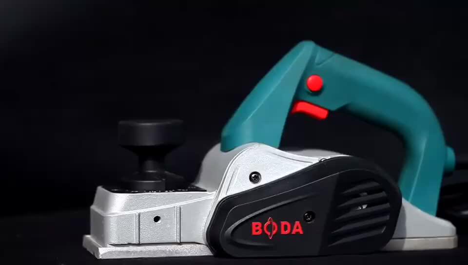 Boda High Quality 82mm Hand Wood Planer Machine Electric Planer Power