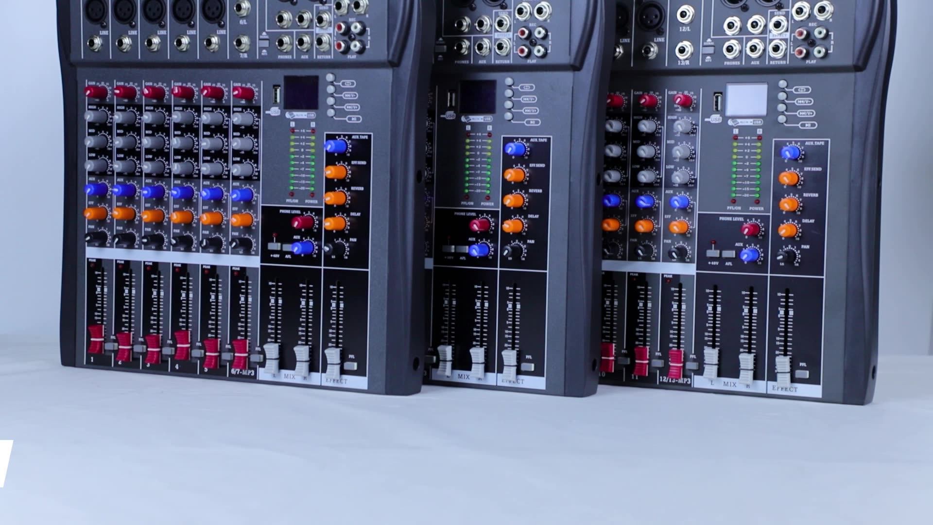 GAX-CT6 Professional Mini Portable Mixer - Live Audio