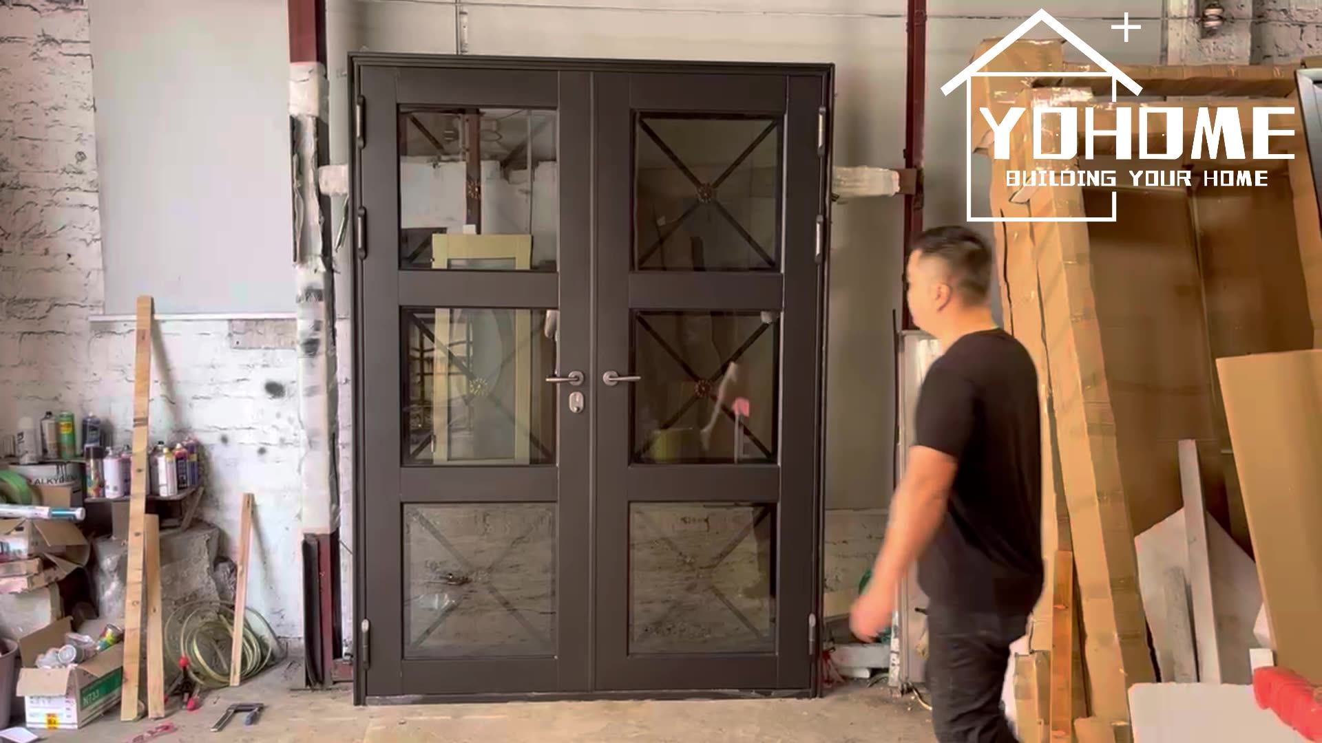 Florida Hurricane Glass Doors External Slide And Swing Hurricane Impact