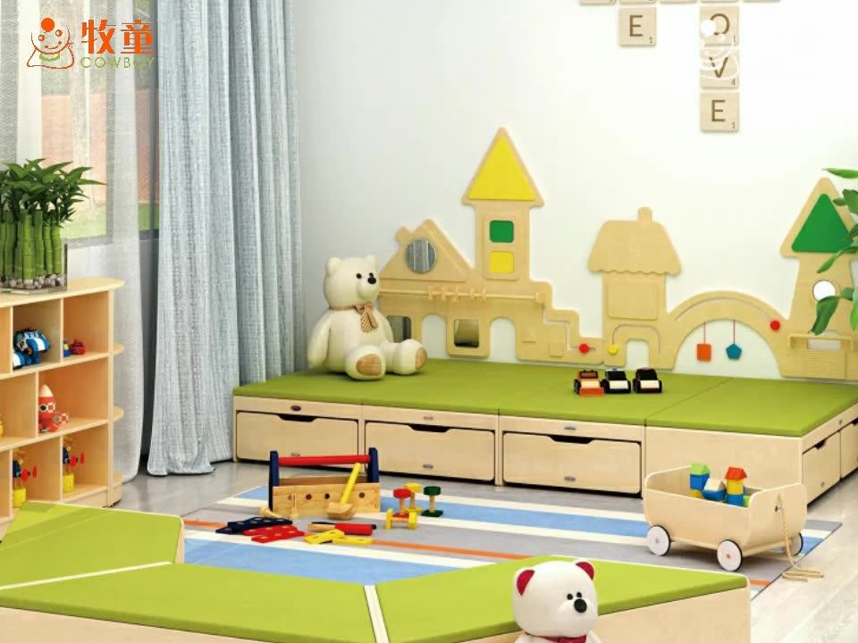 One Stop Solution Modern Kindergarten Daycare Classroom Furniture Set