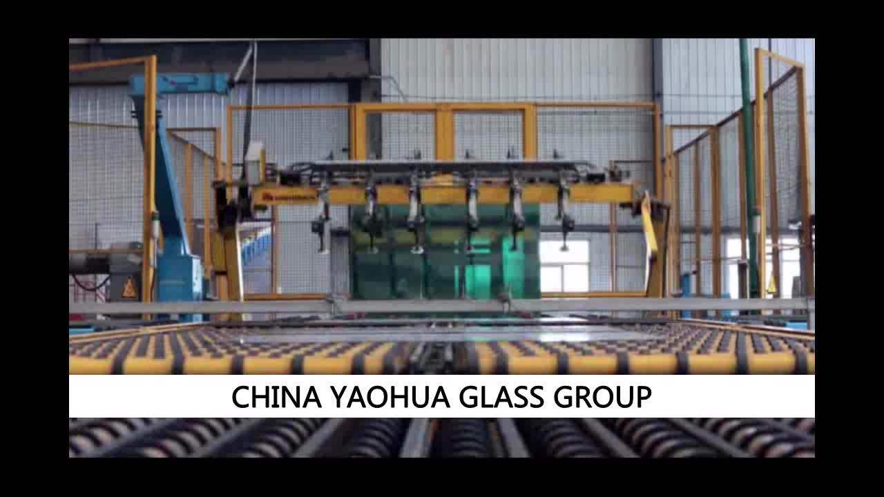 Yaohua Glass China Super Clear Float Glass 5mm Crystal Clear Glass
