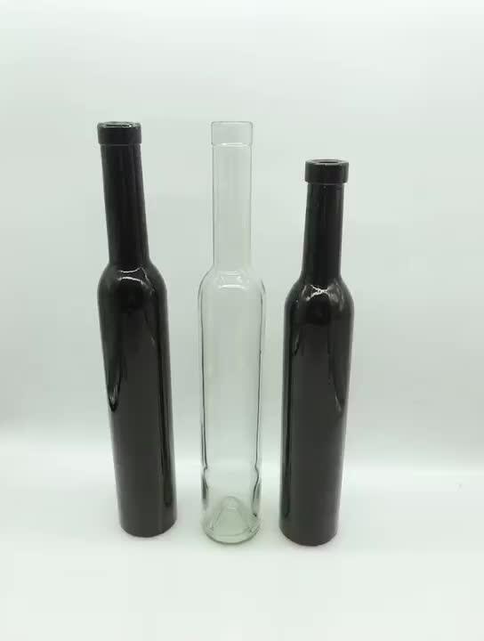 350ml 375ml 750ml Black Flint Empty Champagne Bottles Glass Factory