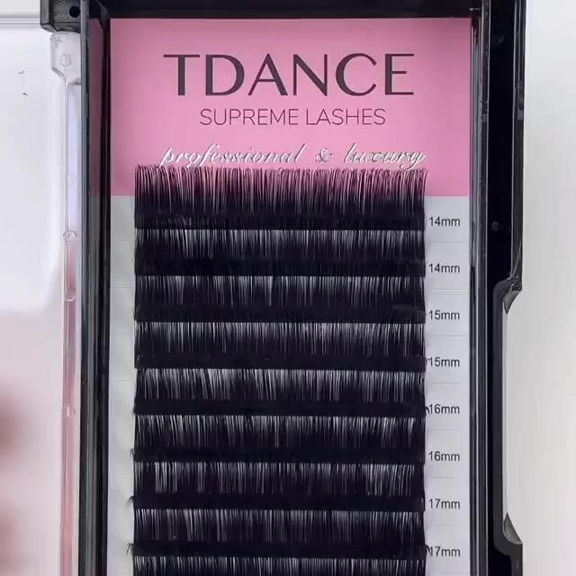 Tdance Supplier Cashmere Eyelash Extension Handmade Premium Mink Lashes