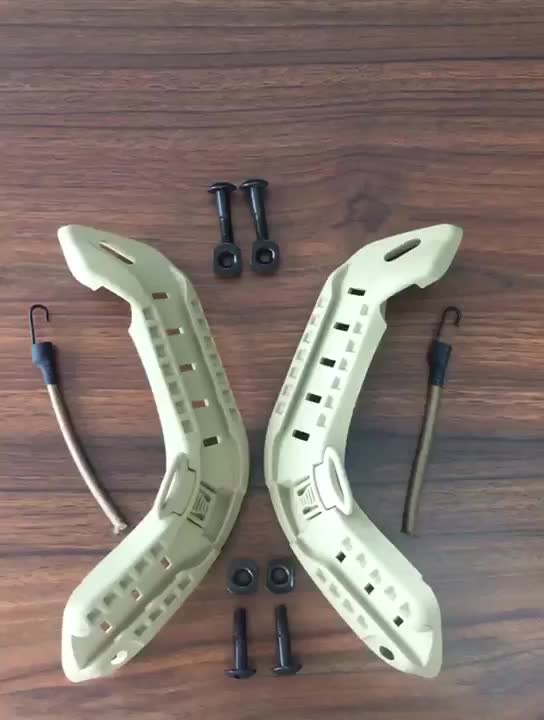 FMA ARC Helmet Side Rails Mount Kit with Lanyard for OpsCore Fast