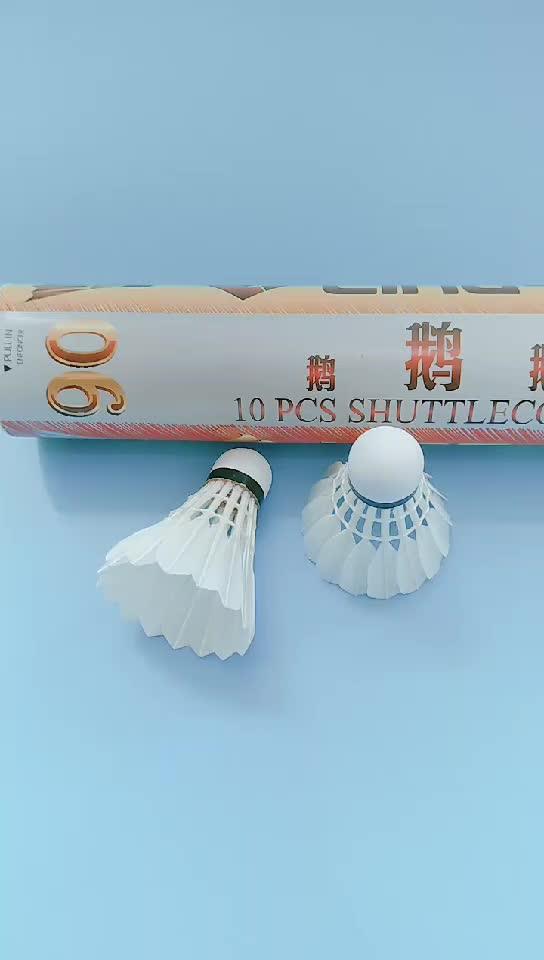 High Quality Durable Goose Feather Lingmei 90 Shuttlecock For