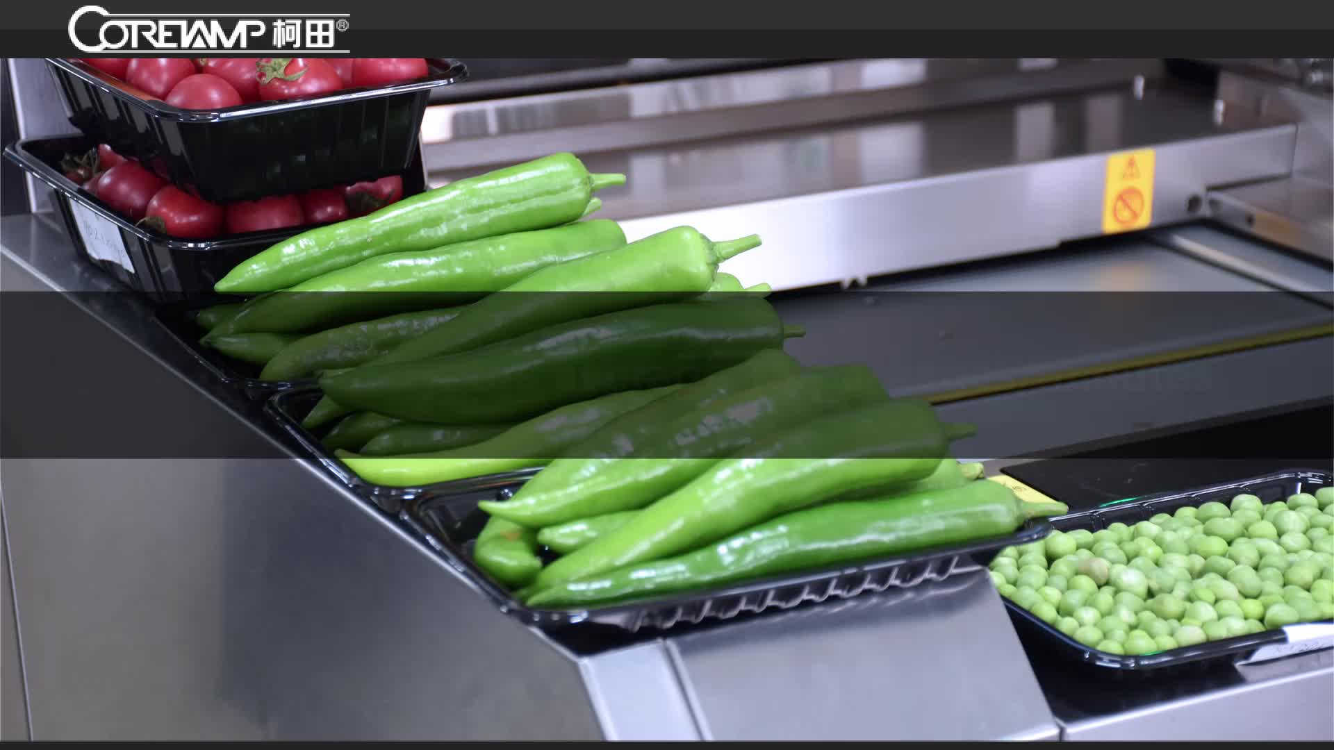 Download Coretamp Fruit Vegetable Cling Film Tray Wrapping Machine - Buy Cling Film Wrapping Machine ...