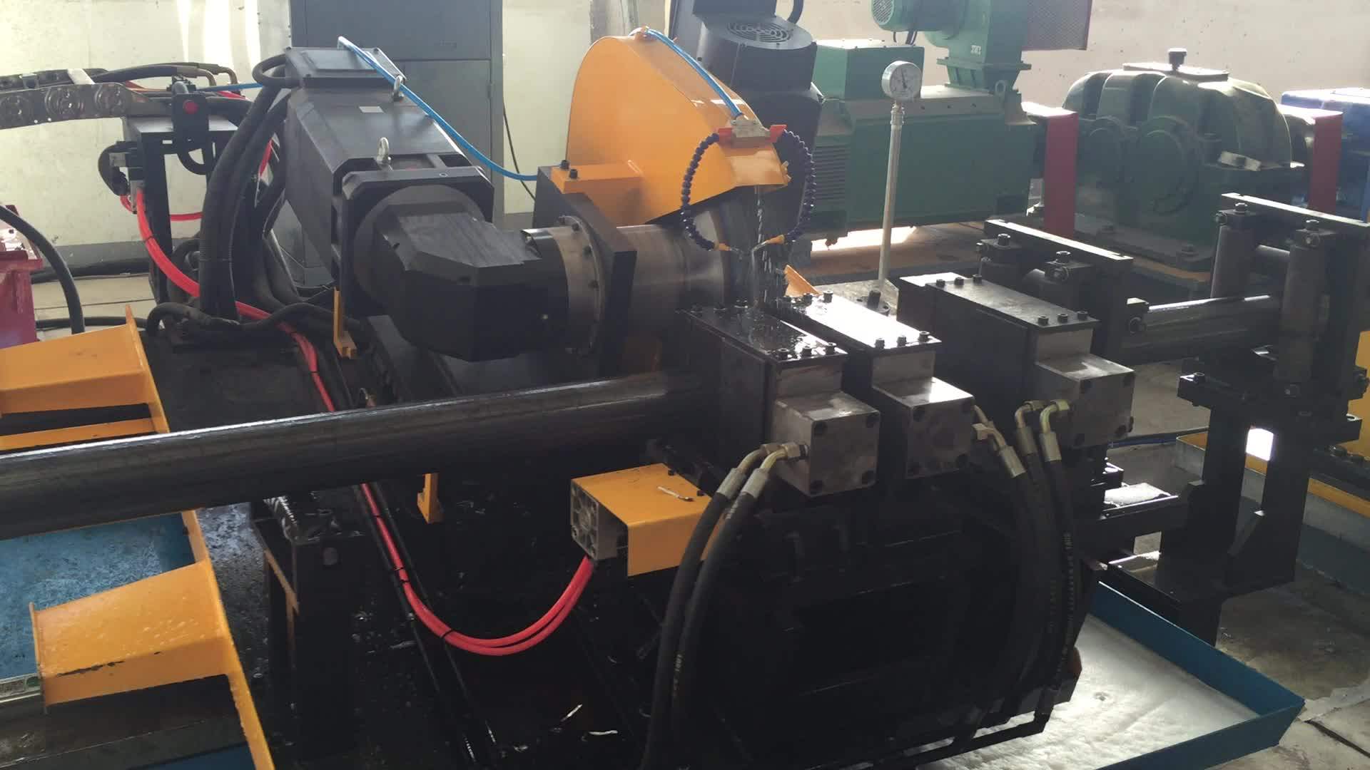 Circular Cold Saw Fully Automatic Coldsaw Cutting Machine For Metal