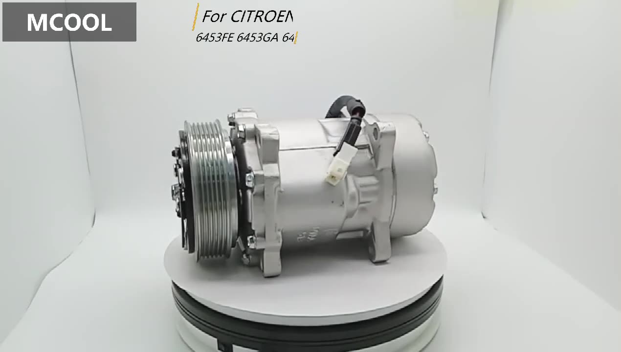 For SANDEN 7V16 AC Compressor For PEUGEOT 306 406 CITROEN XANTIA