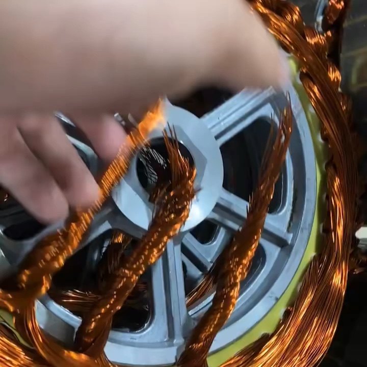 Electric Motorcycle Brushless Dc Motor 10inch Wheel 1.5kw4896v