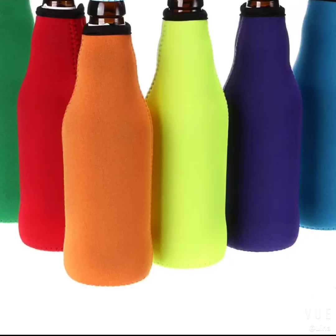 Beer Bottle Cover Extra Thick Neoprene Cooler Keeps Drink Cooler For