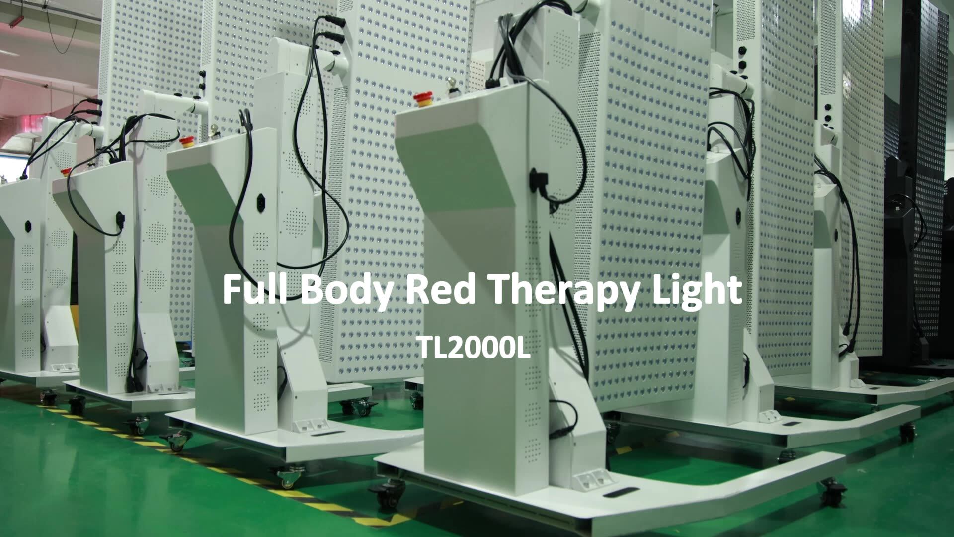 Newest Commercial Use 1500w Full Body Led Red Light Therapywith Timer