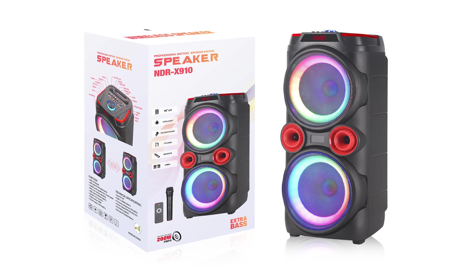 Outdoor Portable Dj Speaker System 