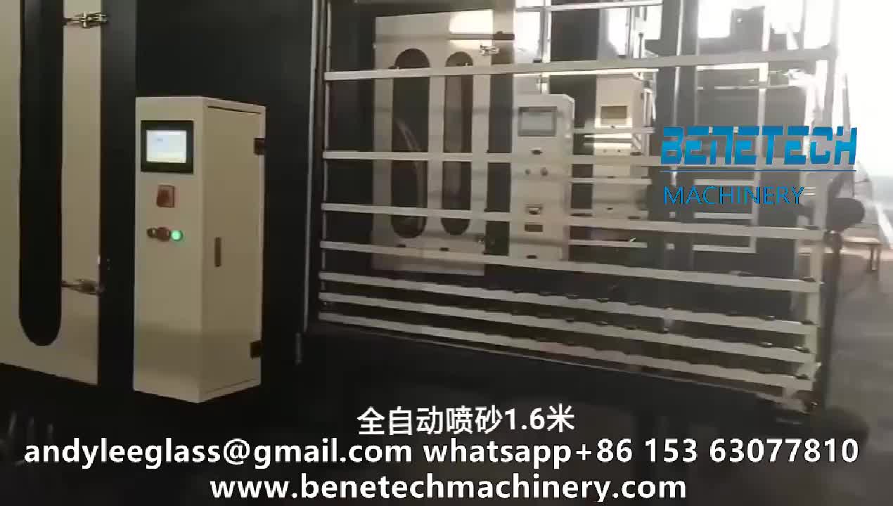 Glass Sand Blasting Machine Bs2500 For Max. Glass Height 2500mm