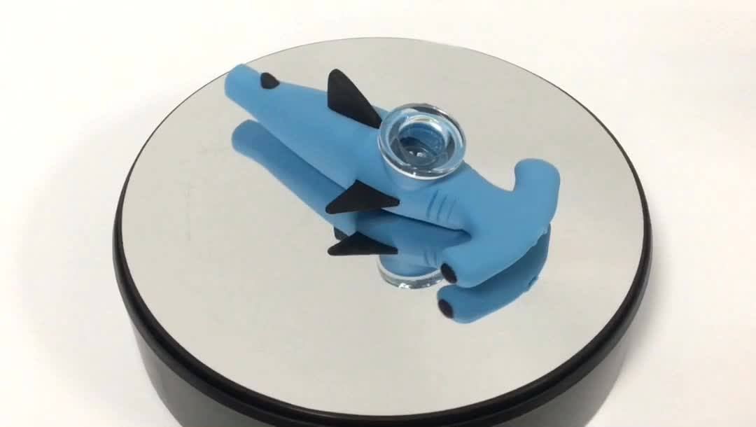 Custom Fancy Glass Bowl Smoke Tobacco Silicone Water Weed Smoking Pipe