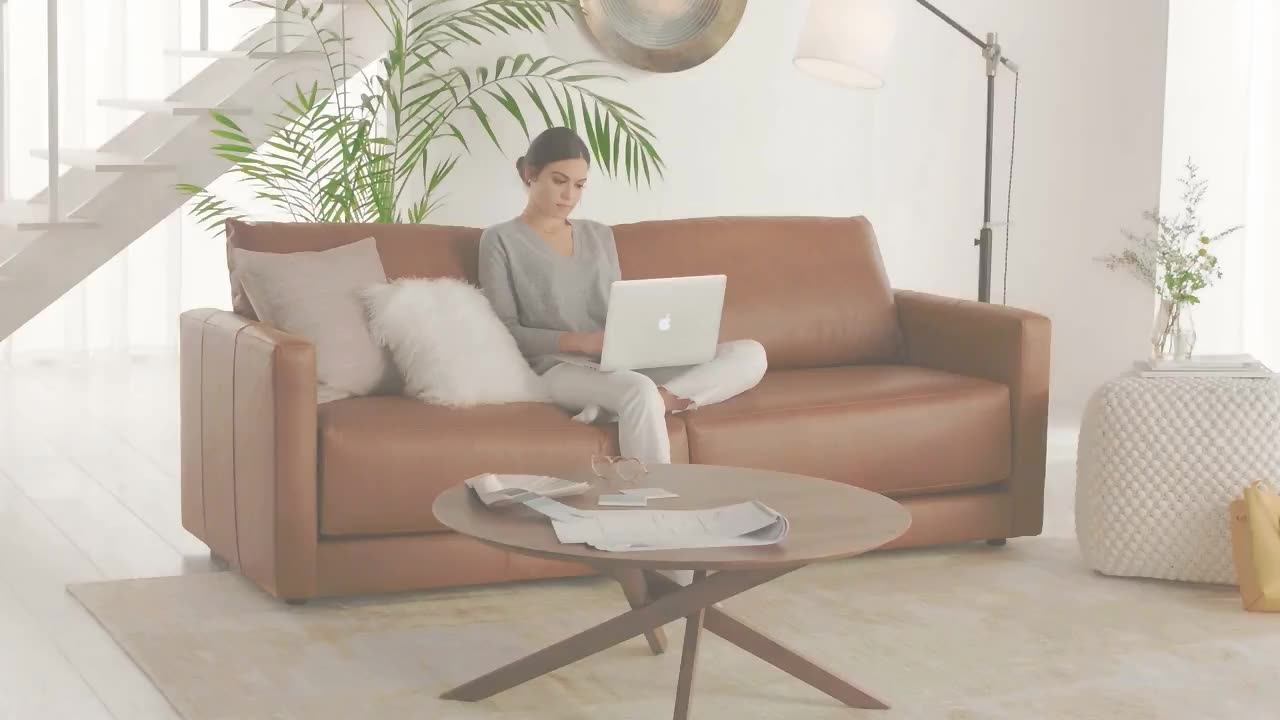 Living Room Tv Sofa Indoor Used Public Company Production Bar Leather