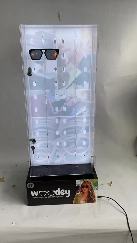 360 Rotating 2 Sides Lockable Led De Soleil Sport Sunglasses